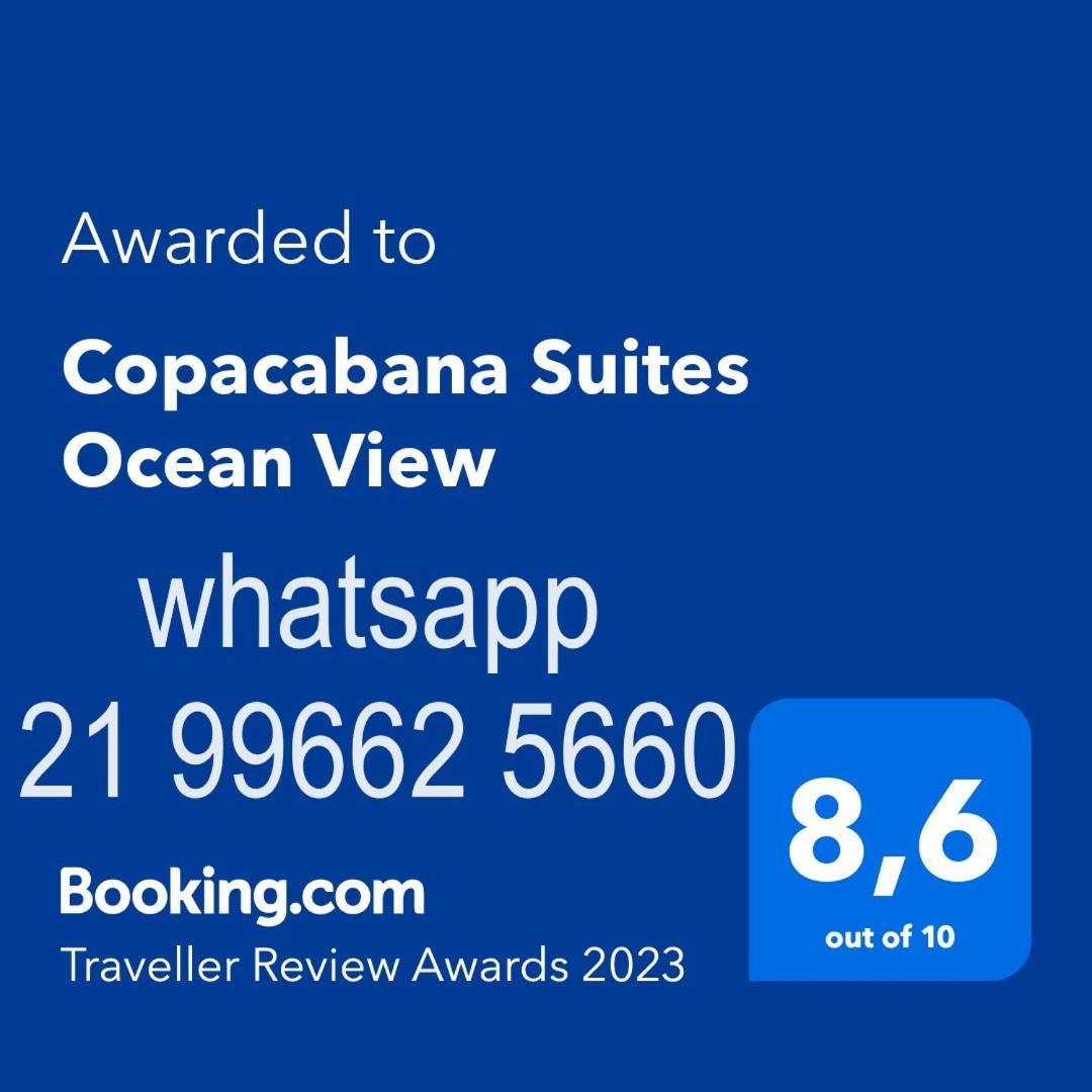 Completo Na De Copacabana , Claro E Silencioso, Com Ar, Wifi, Netflix, Ate 3 Pessoas, Pauloangerami Br502 Appartement *